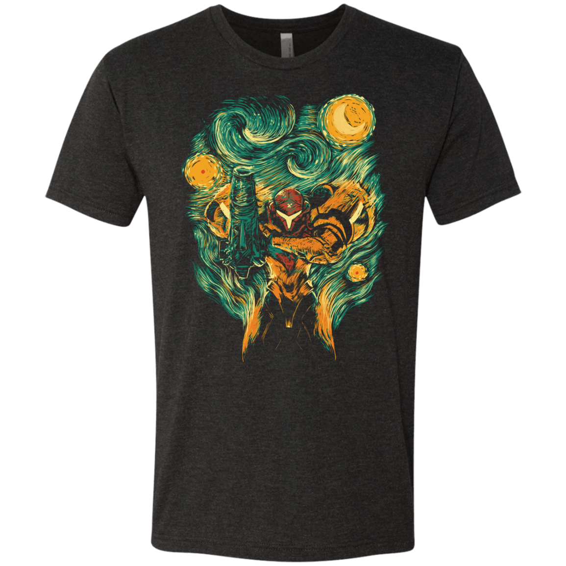 T-Shirts Vintage Black / S Starry Hunter Men's Triblend T-Shirt