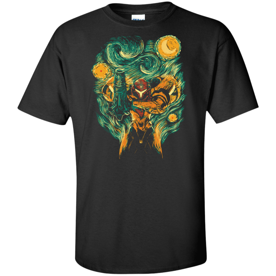 T-Shirts Black / XLT Starry Hunter Tall T-Shirt