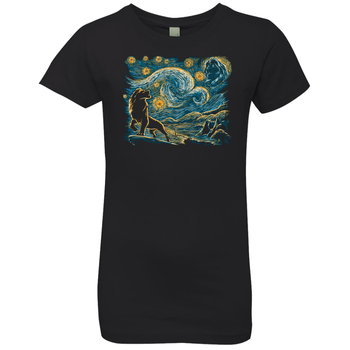 T-Shirts Black / YXS Starry King Girls Premium T-Shirt