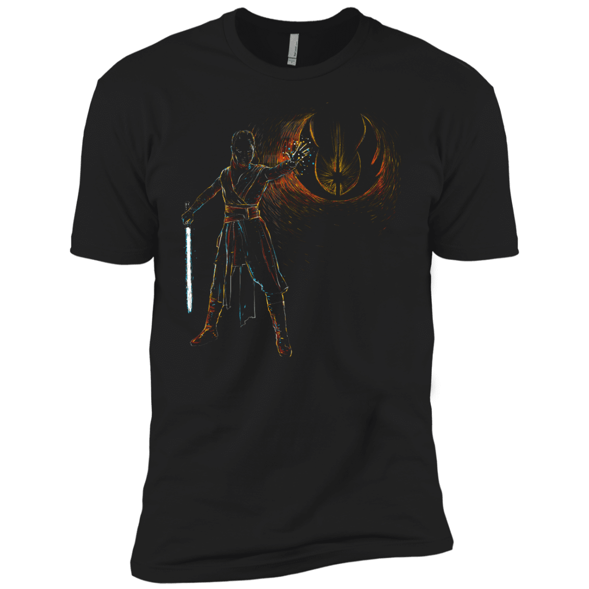T-Shirts Black / YXS Starry knight Rey Boys Premium T-Shirt