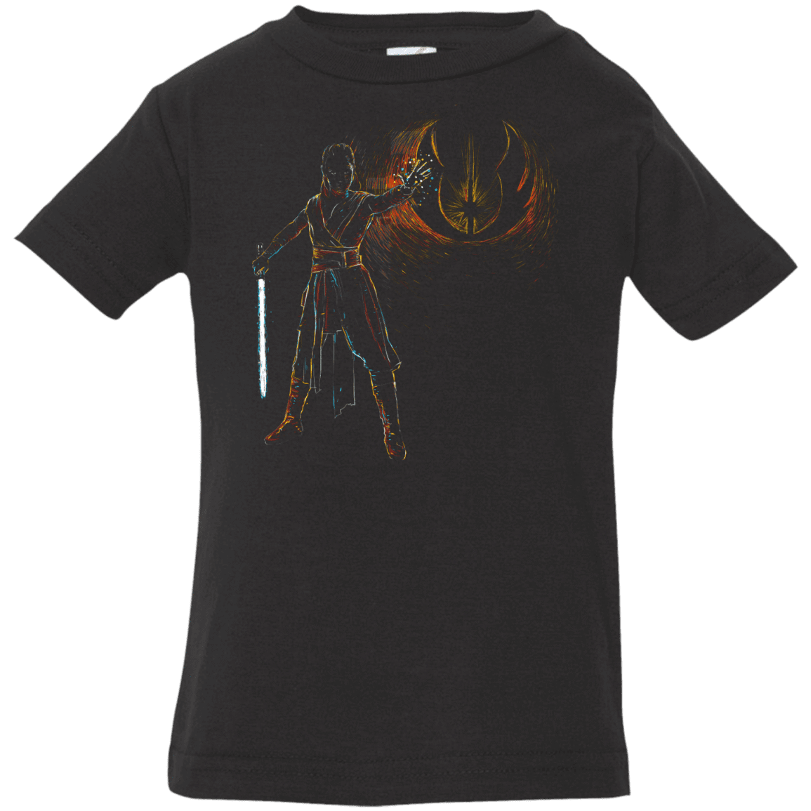 T-Shirts Black / 6 Months Starry knight Rey Infant Premium T-Shirt