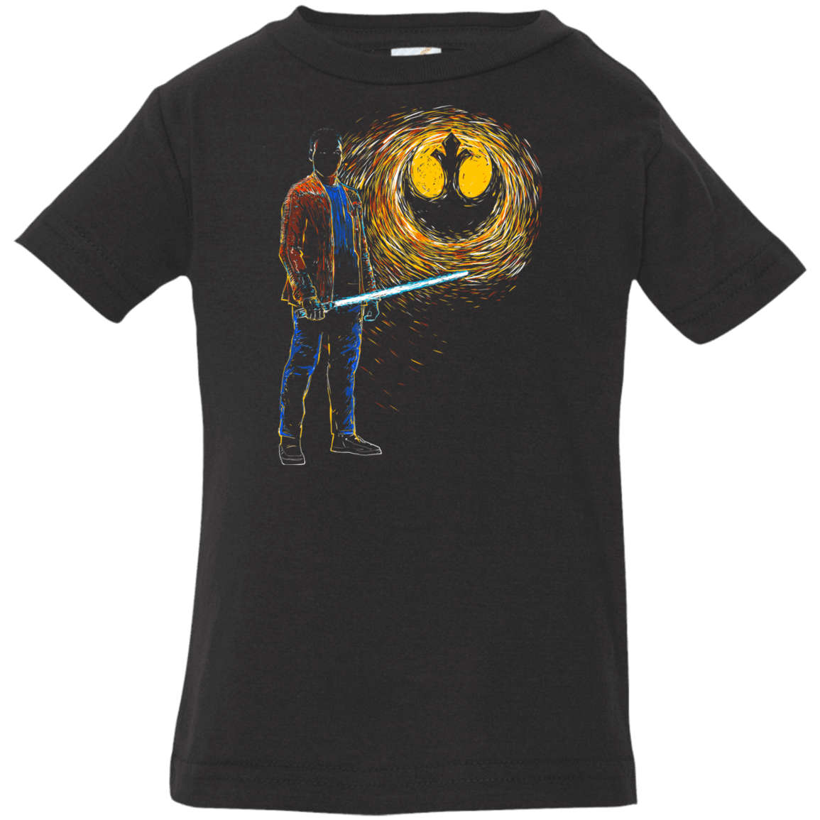 T-Shirts Black / 6 Months Starry knights Finn Infant Premium T-Shirt