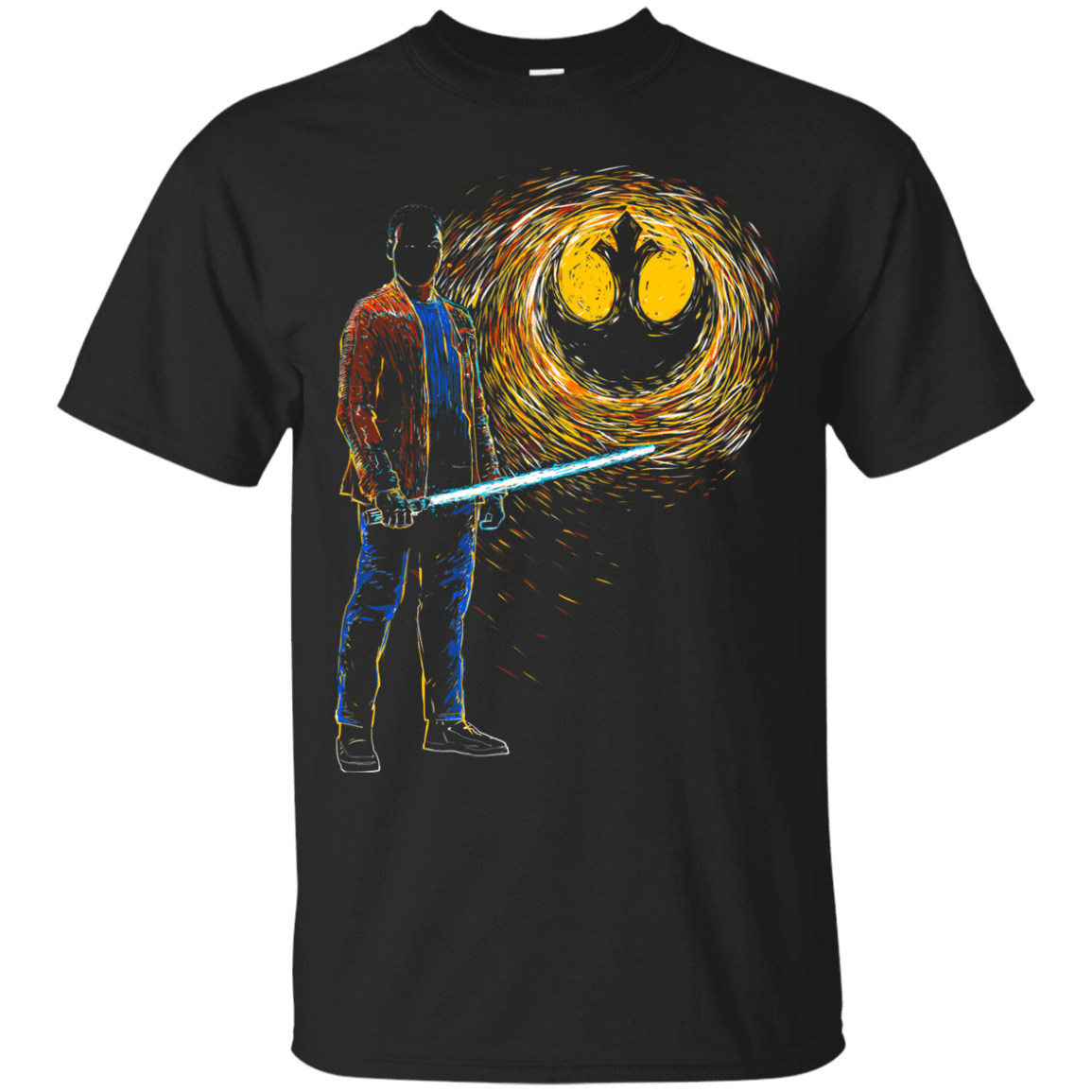 T-Shirts Black / Small Starry knights Finn T-Shirt