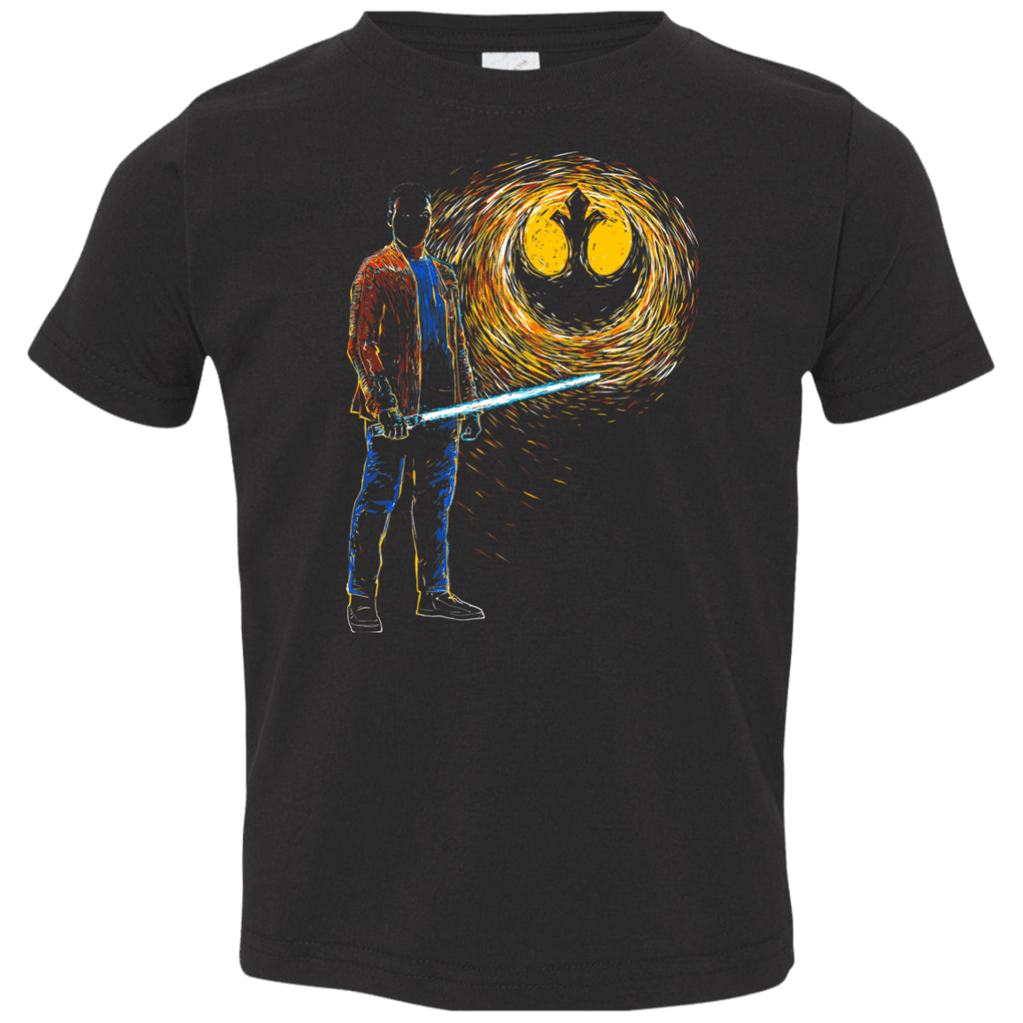 T-Shirts Black / 2T Starry knights Finn Toddler Premium T-Shirt