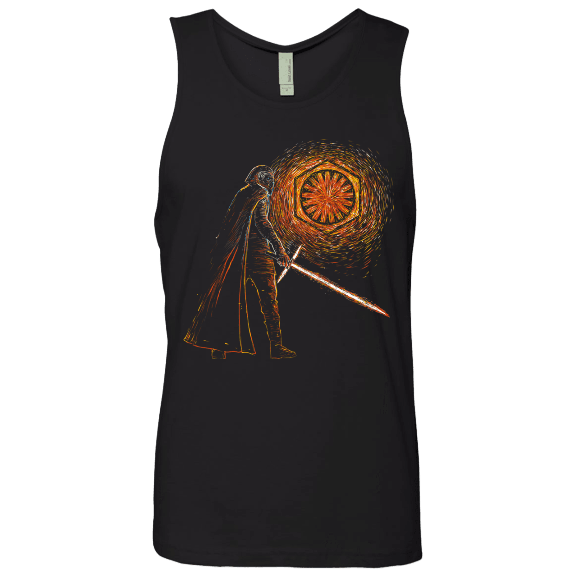 T-Shirts Black / Small Starry knights Kylo Men's Premium Tank Top