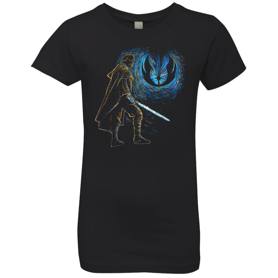 T-Shirts Black / YXS Starry knights Luke Girls Premium T-Shirt