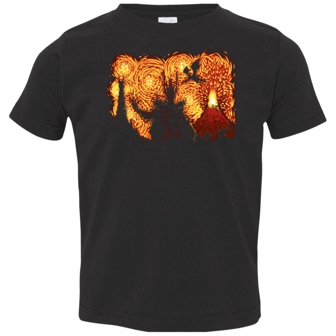 T-Shirts Black / 2T Starry Middle Earth Toddler Premium T-Shirt