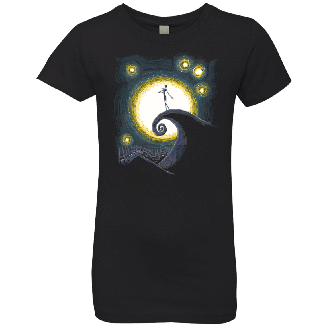 T-Shirts Black / YXS Starry Nightmare Girls Premium T-Shirt