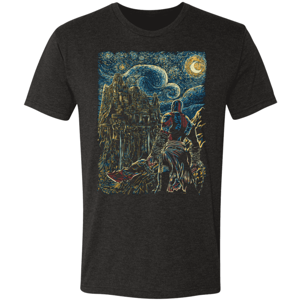 Starry Olympus Men's Triblend T-Shirt