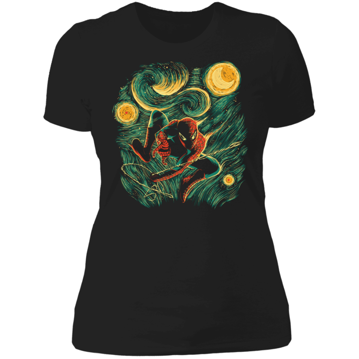 T-Shirts Black / X-Small Starry Parker Women's Premium T-Shirt
