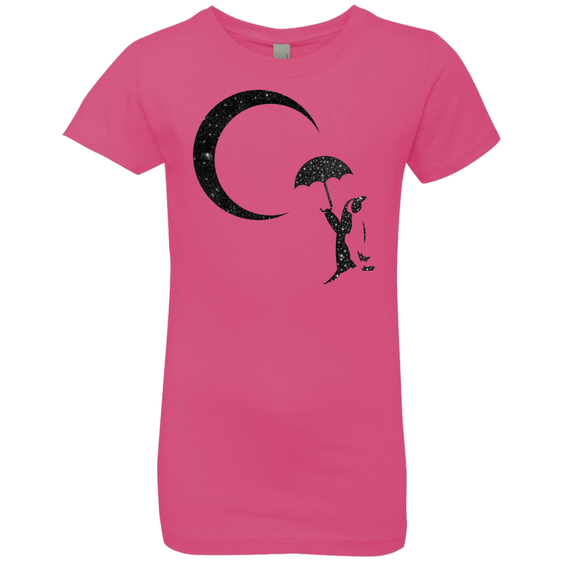 T-Shirts Hot Pink / YXS Starry Penquin Girls Premium T-Shirt