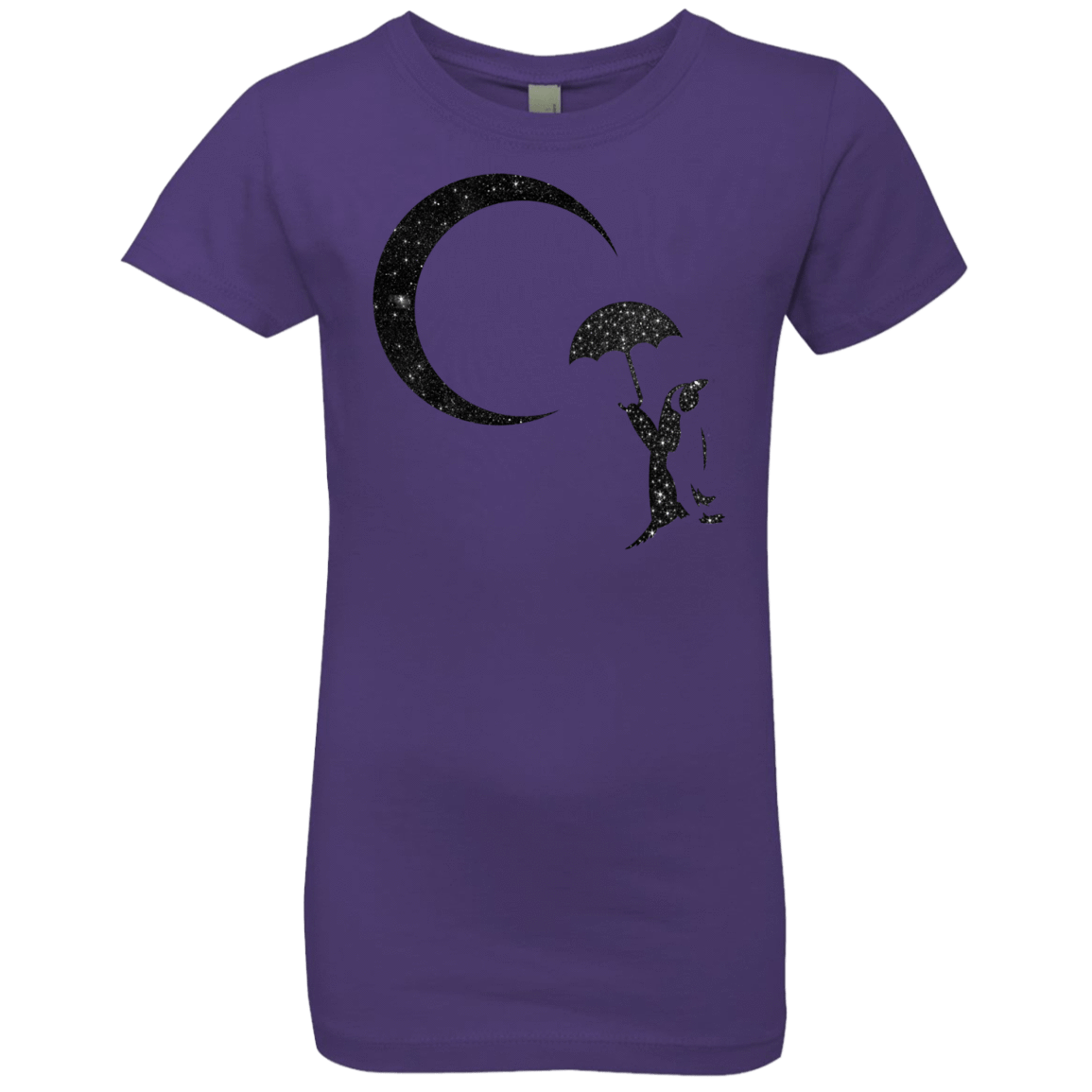 T-Shirts Purple Rush / YXS Starry Penquin Girls Premium T-Shirt