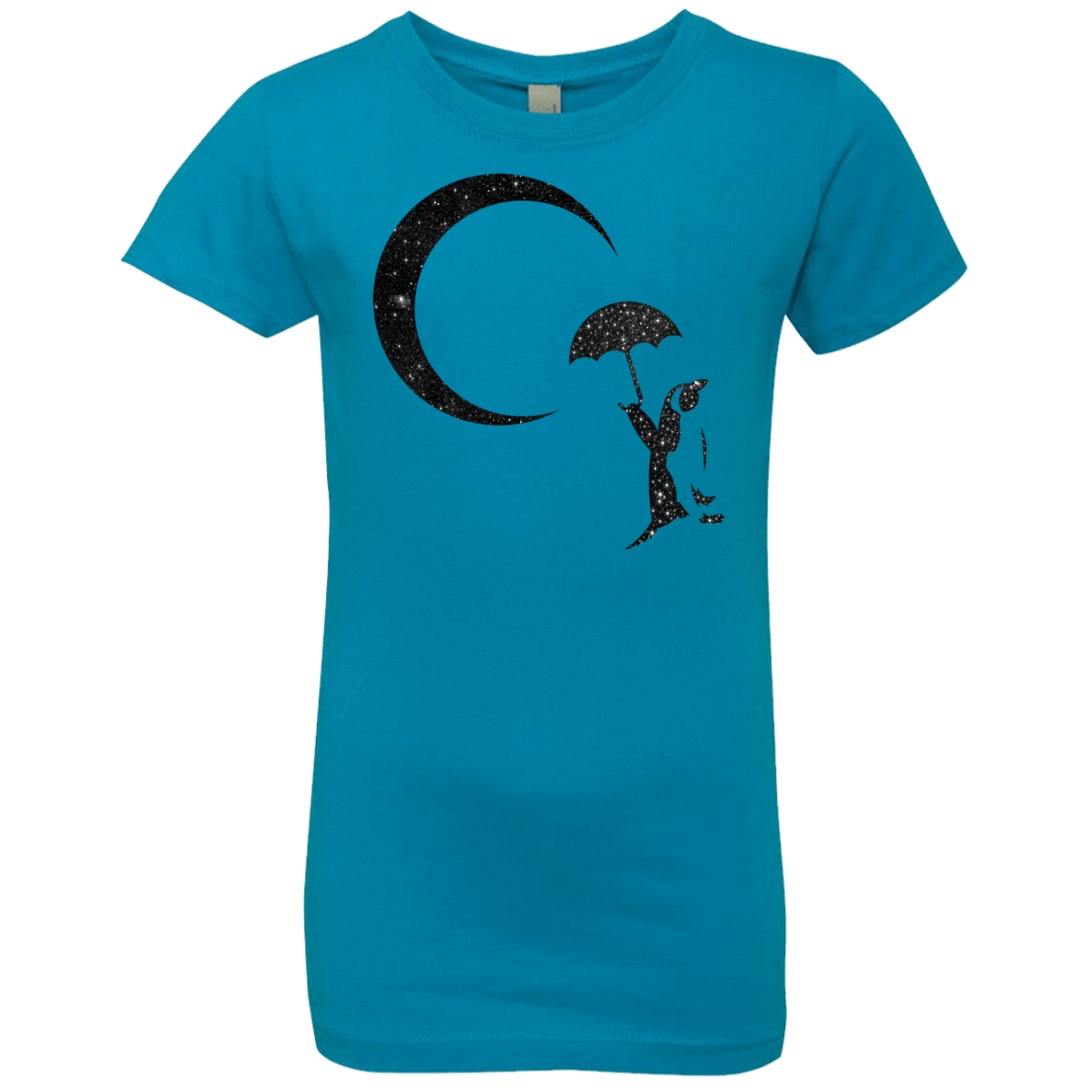 T-Shirts Turquoise / YXS Starry Penquin Girls Premium T-Shirt