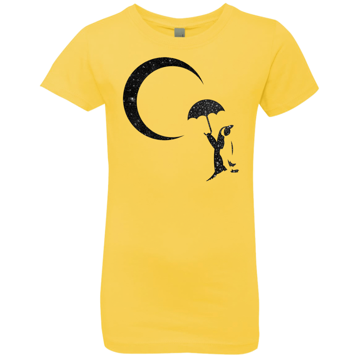 T-Shirts Vibrant Yellow / YXS Starry Penquin Girls Premium T-Shirt