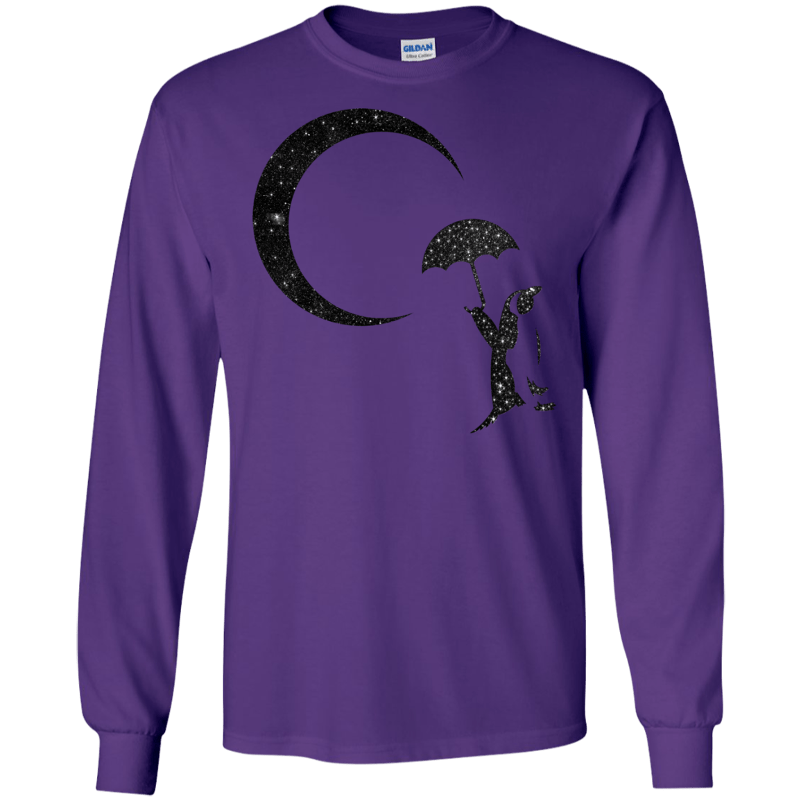 Starry Penquin Men's Long Sleeve T-Shirt