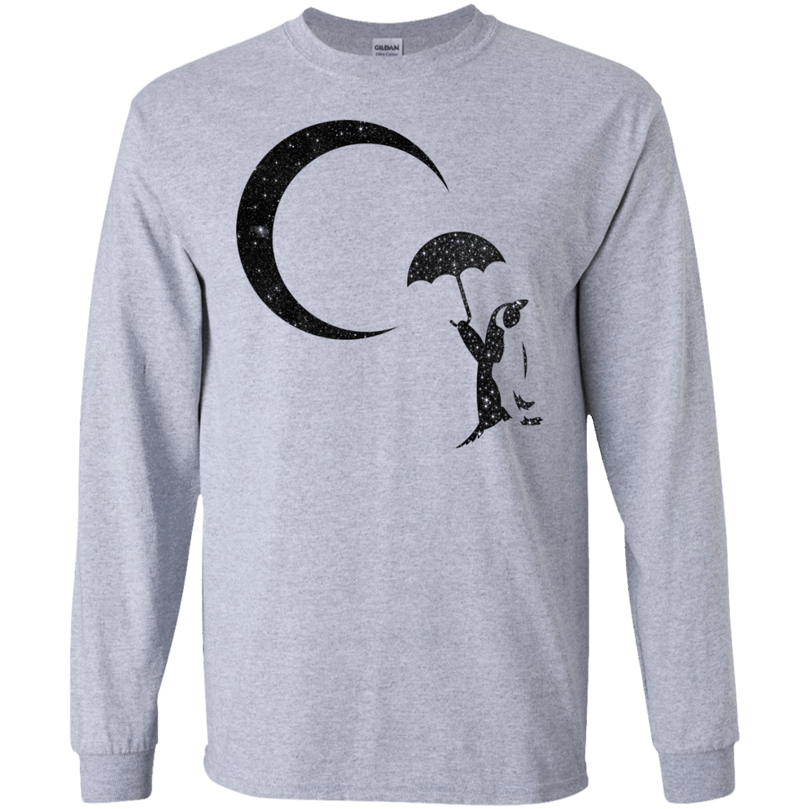 Starry Penquin Men's Long Sleeve T-Shirt
