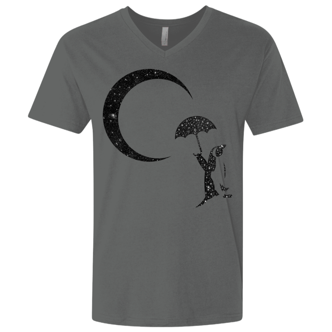T-Shirts Heavy Metal / X-Small Starry Penquin Men's Premium V-Neck