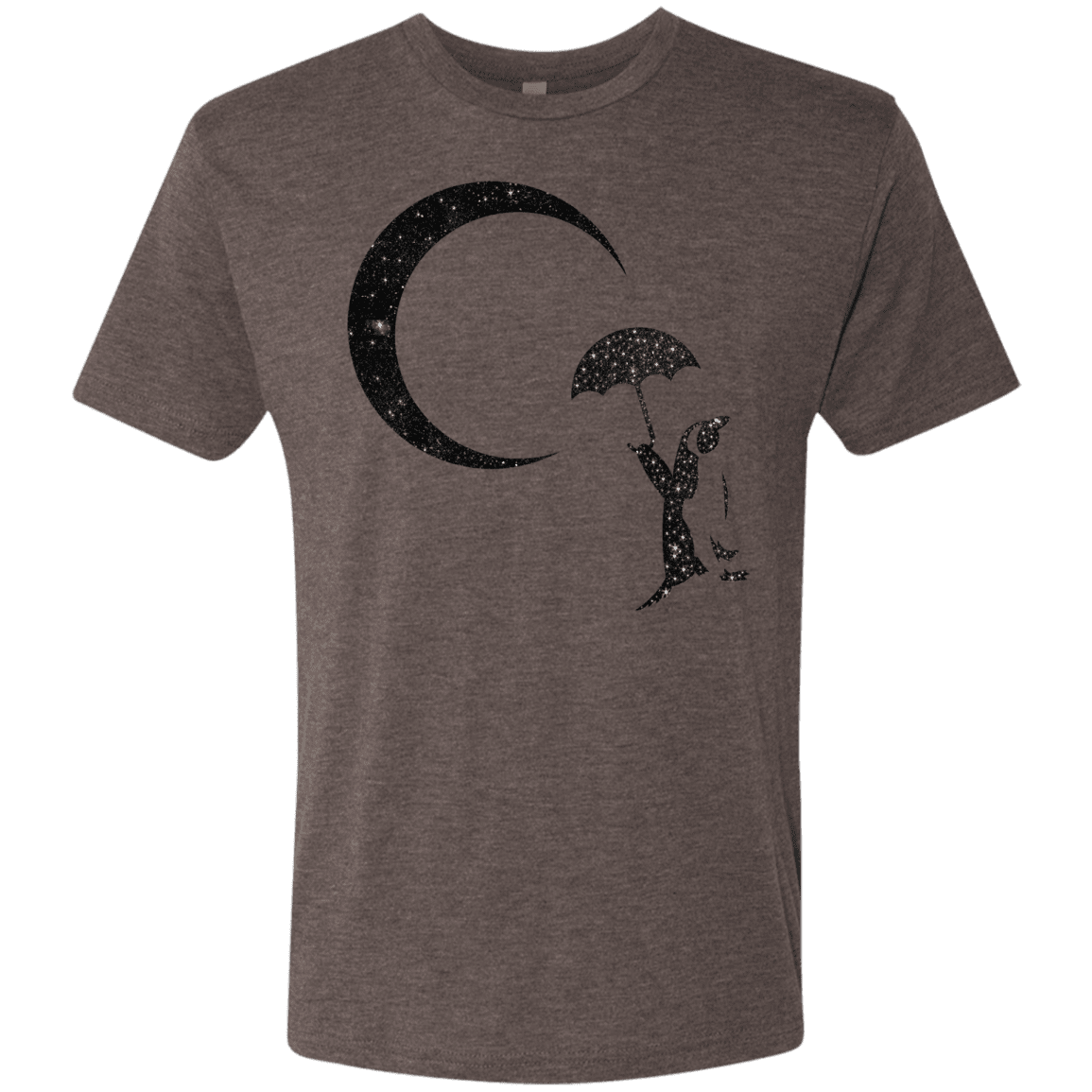 T-Shirts Macchiato / S Starry Penquin Men's Triblend T-Shirt