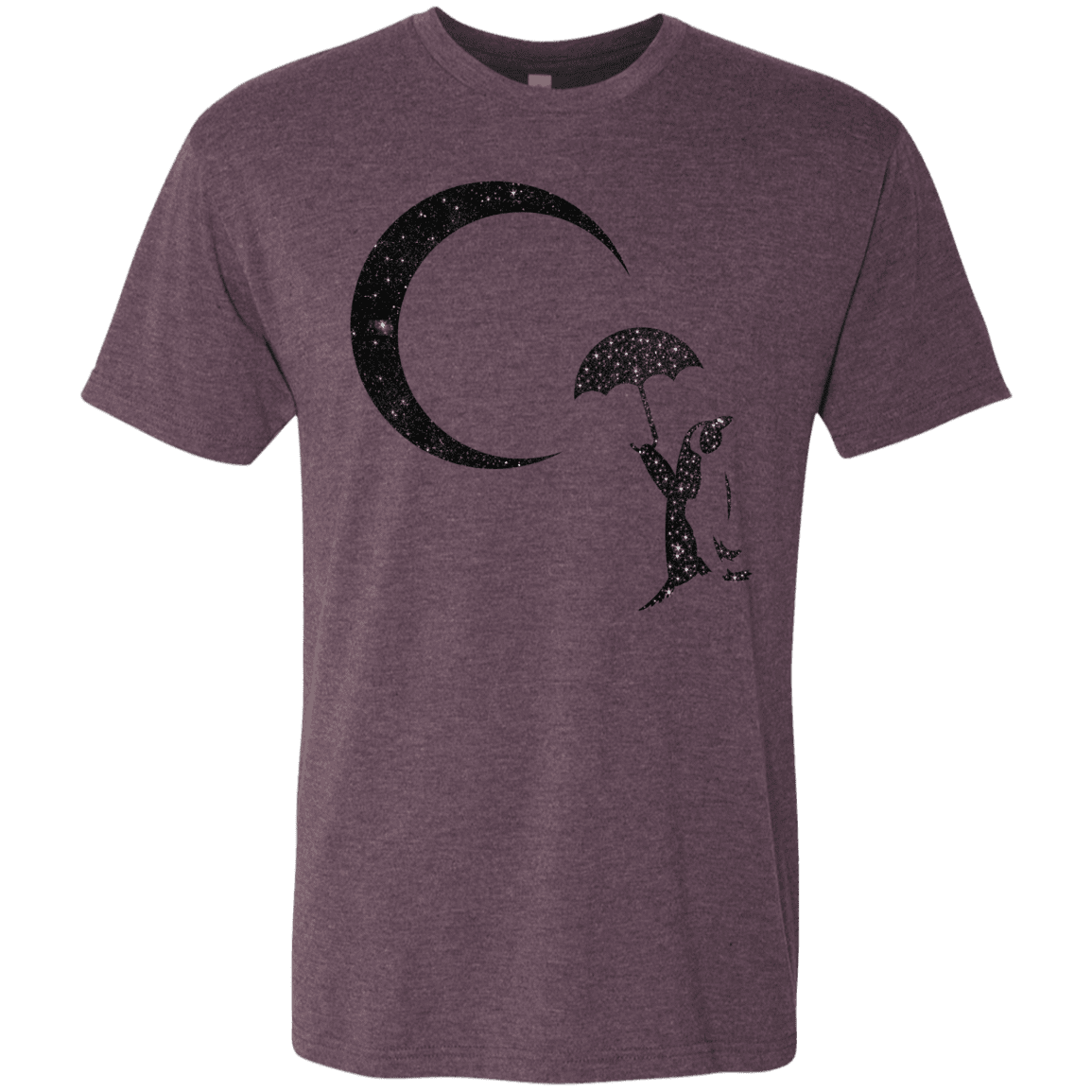 T-Shirts Vintage Purple / S Starry Penquin Men's Triblend T-Shirt