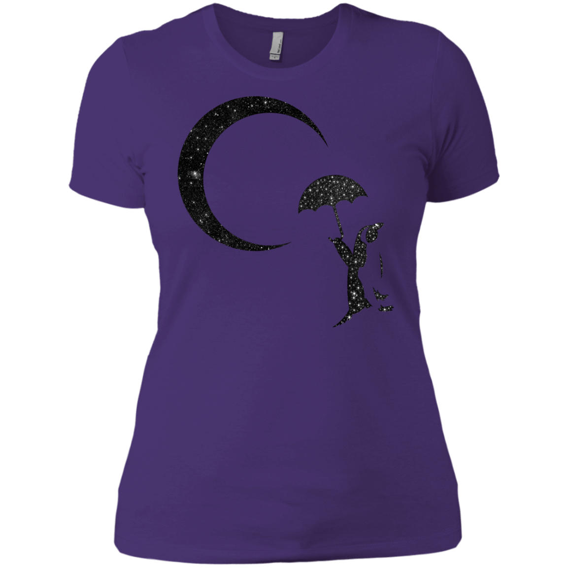 T-Shirts Purple Rush/ / X-Small Starry Penquin Women's Premium T-Shirt