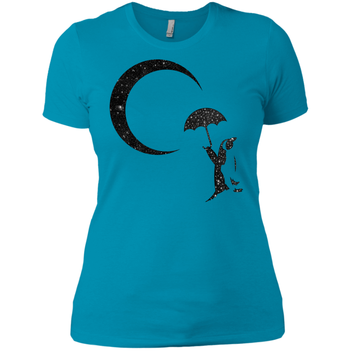 T-Shirts Turquoise / X-Small Starry Penquin Women's Premium T-Shirt