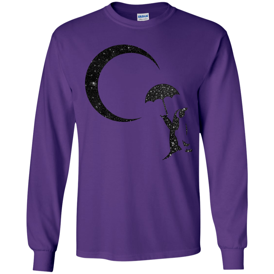 Starry Penquin Youth Long Sleeve T-Shirt