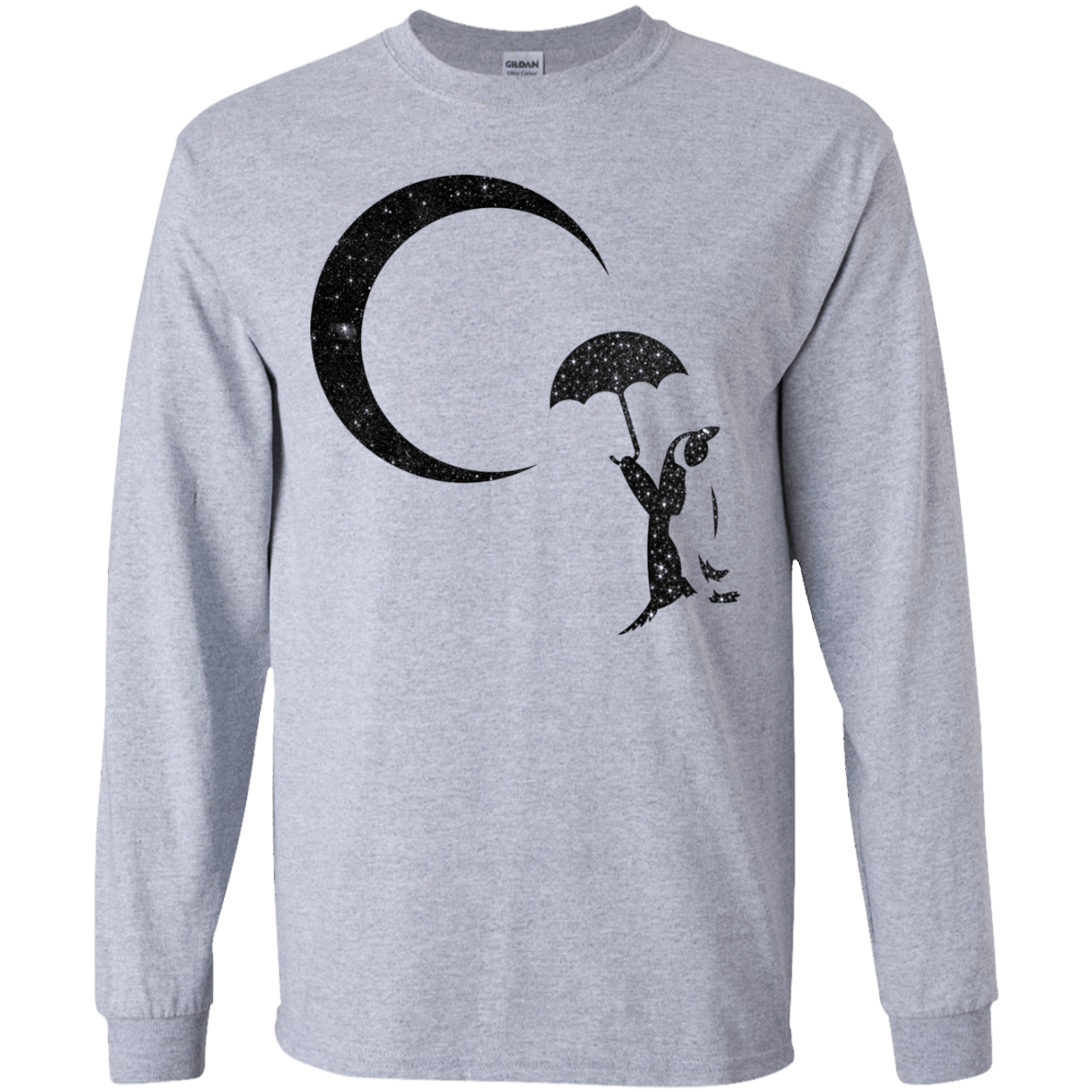 Starry Penquin Youth Long Sleeve T-Shirt
