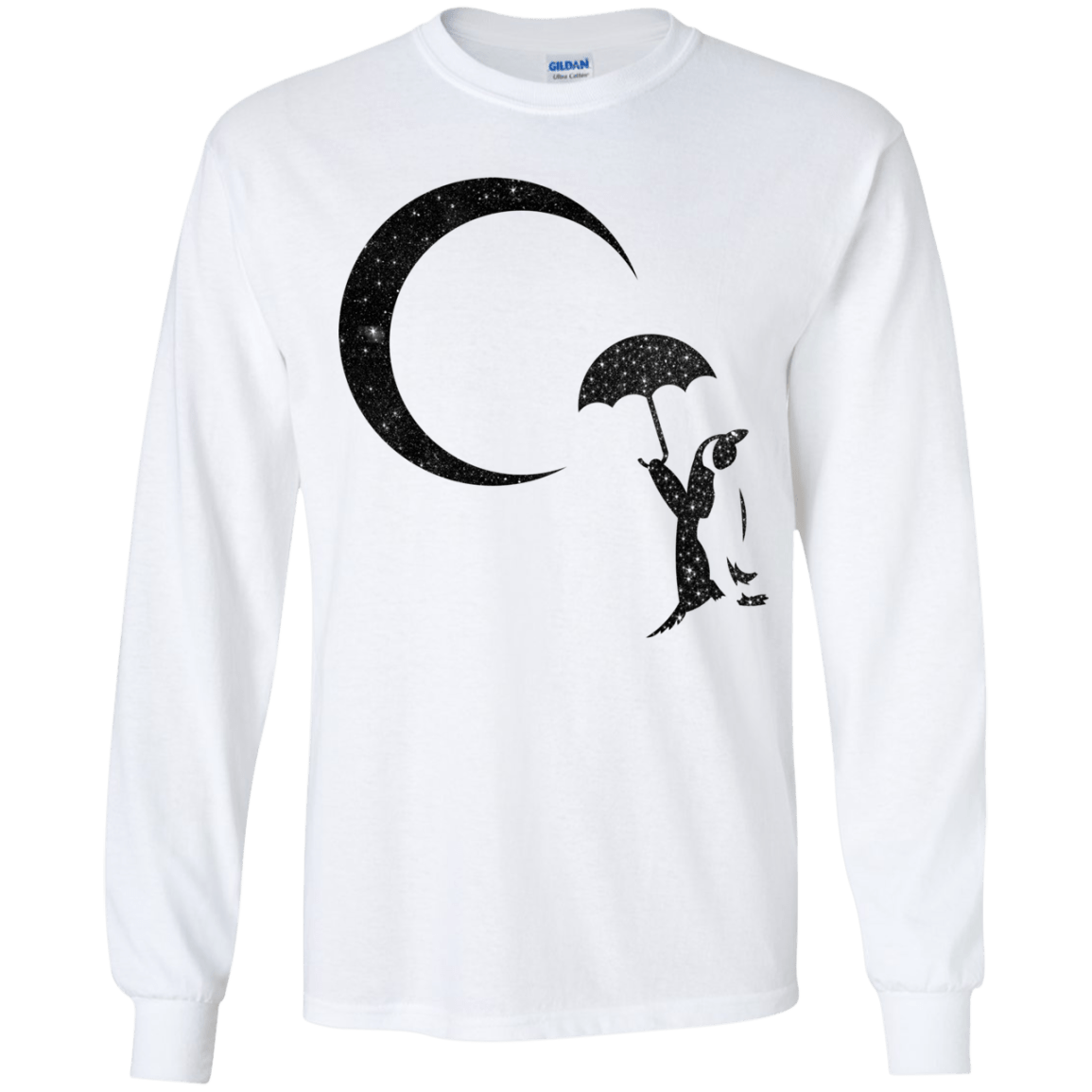 Starry Penquin Youth Long Sleeve T-Shirt