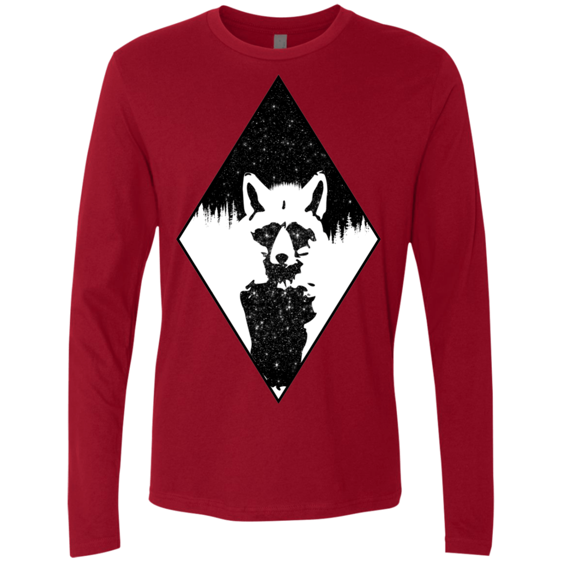 Starry Raccoon Men's Premium Long Sleeve