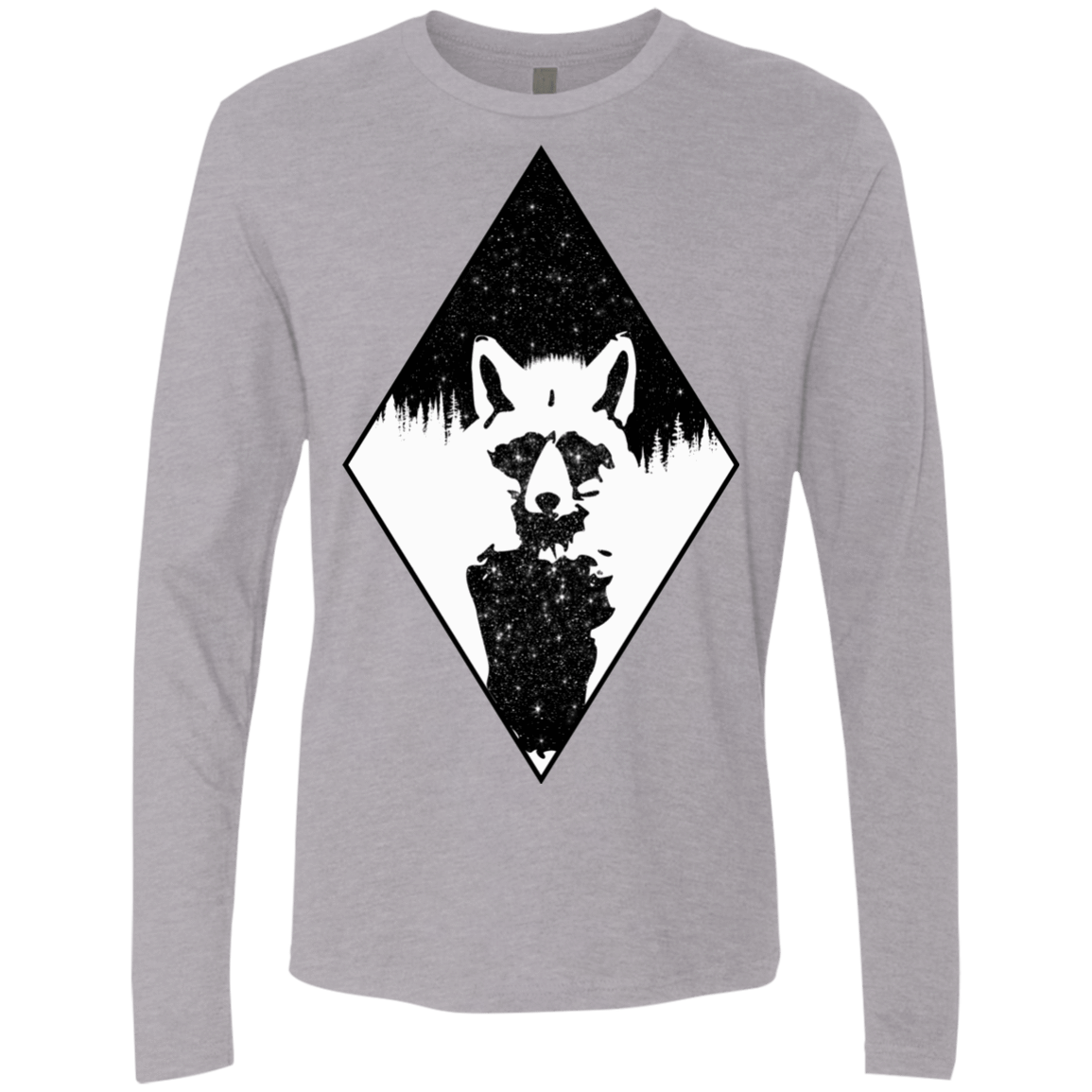 Starry Raccoon Men's Premium Long Sleeve