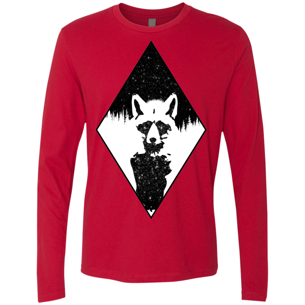 Starry Raccoon Men's Premium Long Sleeve