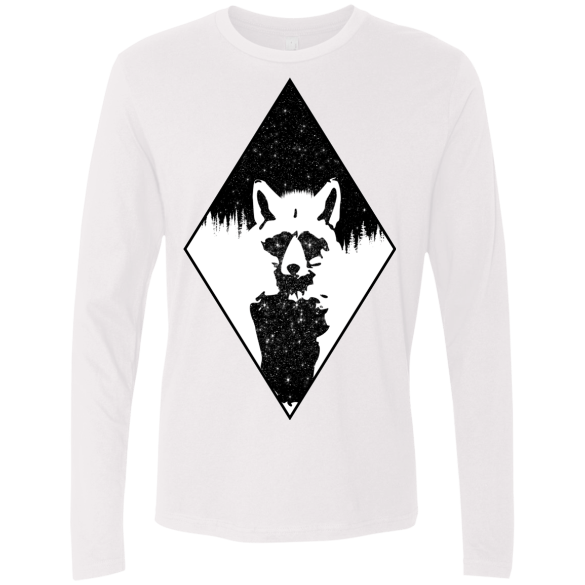 Starry Raccoon Men's Premium Long Sleeve