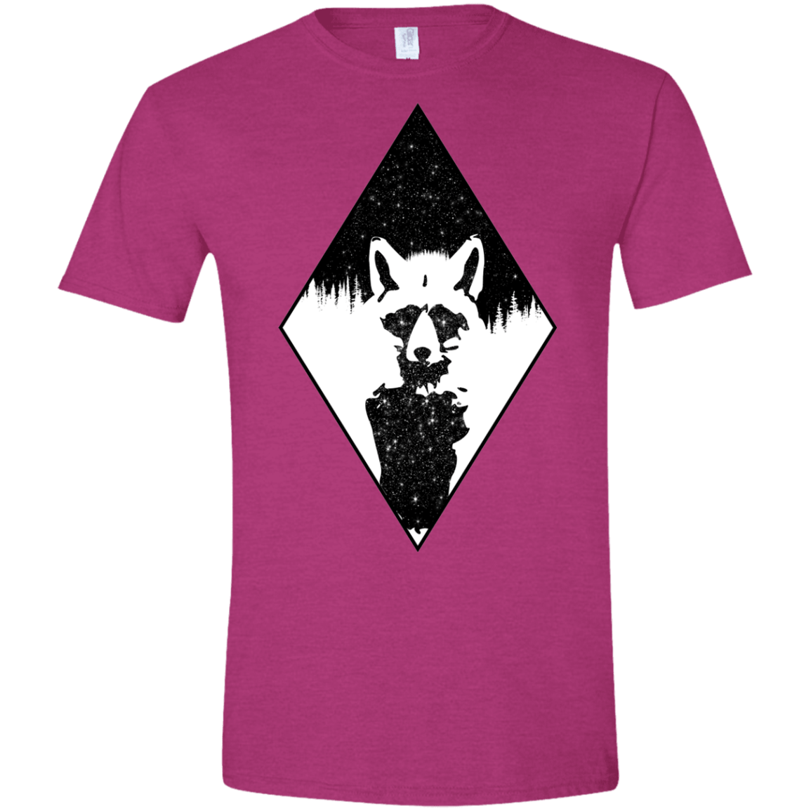 Starry Raccoon Men's Semi-Fitted Softstyle