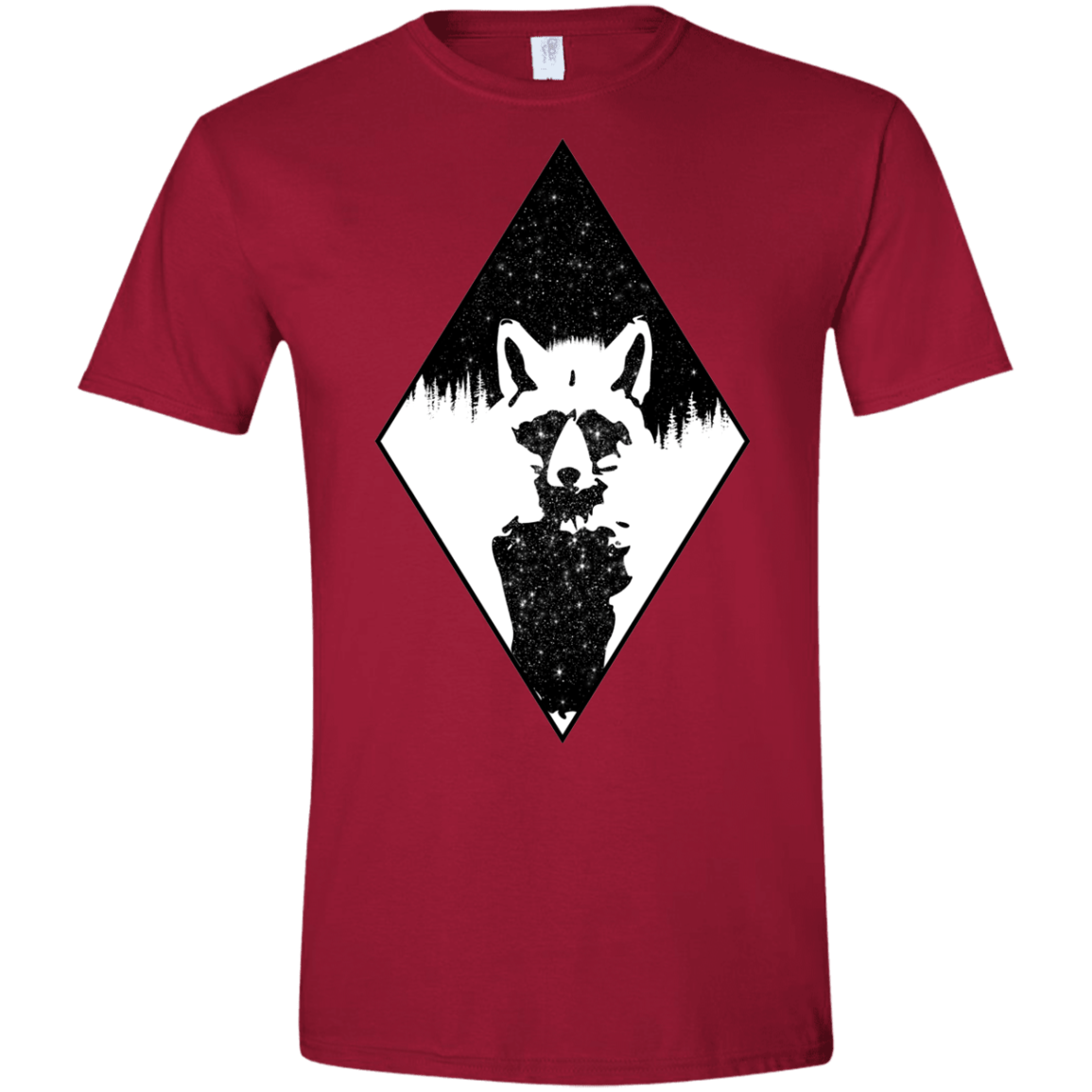 Starry Raccoon Men's Semi-Fitted Softstyle