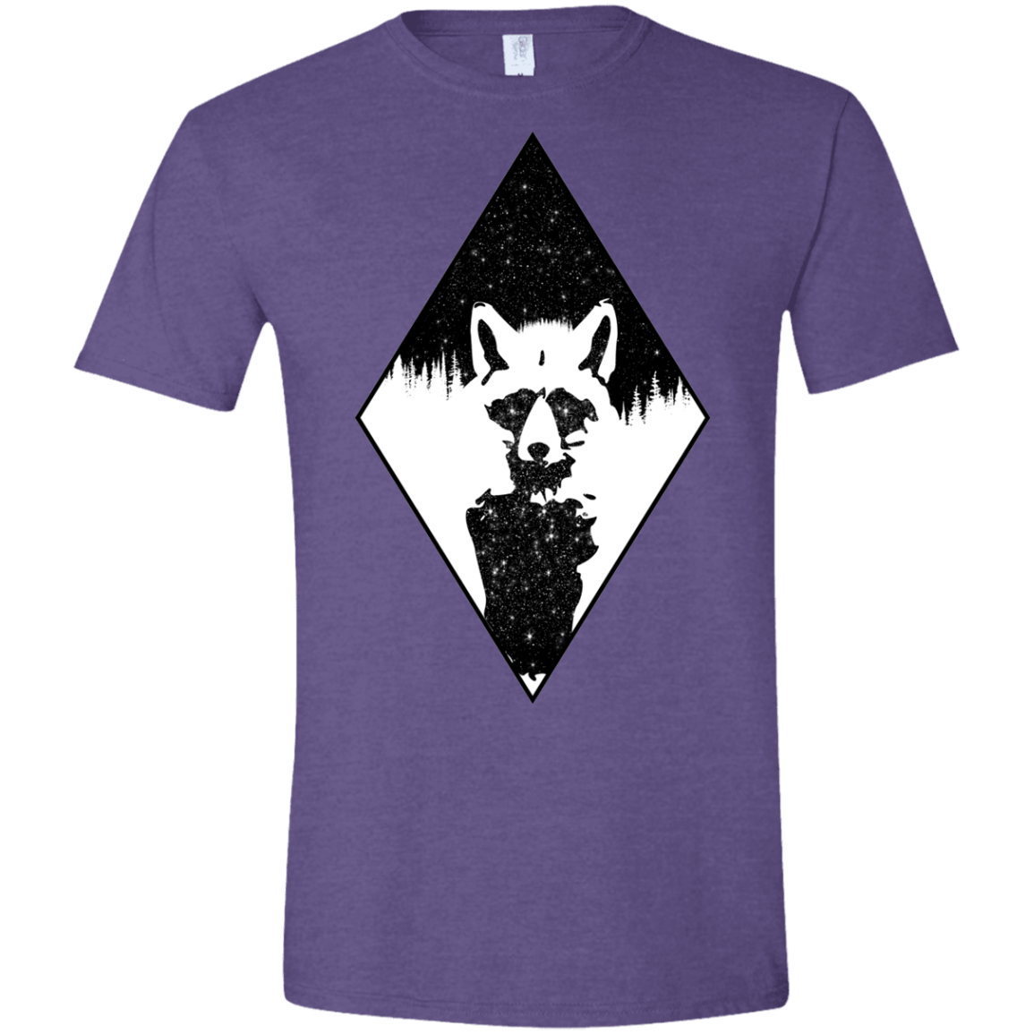 Starry Raccoon Men's Semi-Fitted Softstyle