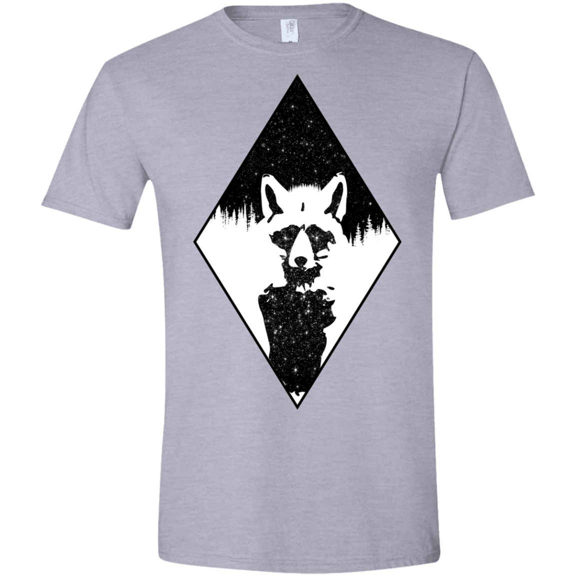 Starry Raccoon Men's Semi-Fitted Softstyle