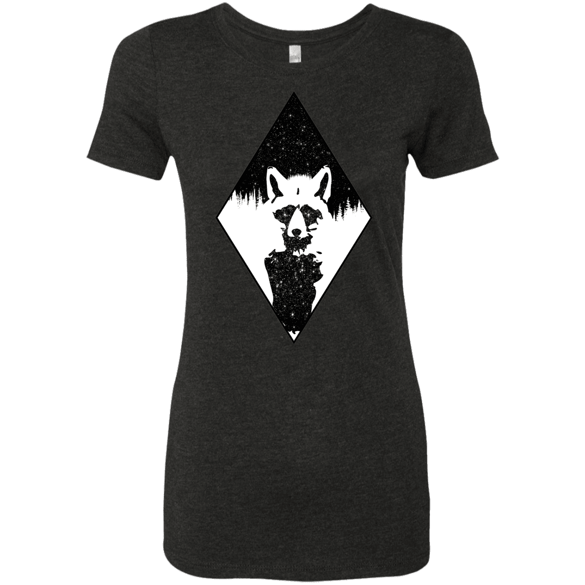 T-Shirts Vintage Black / S Starry Raccoon Women's Triblend T-Shirt