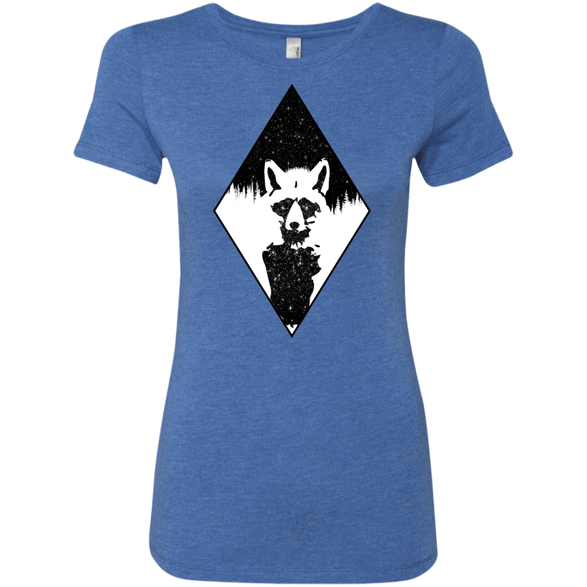 T-Shirts Vintage Royal / S Starry Raccoon Women's Triblend T-Shirt