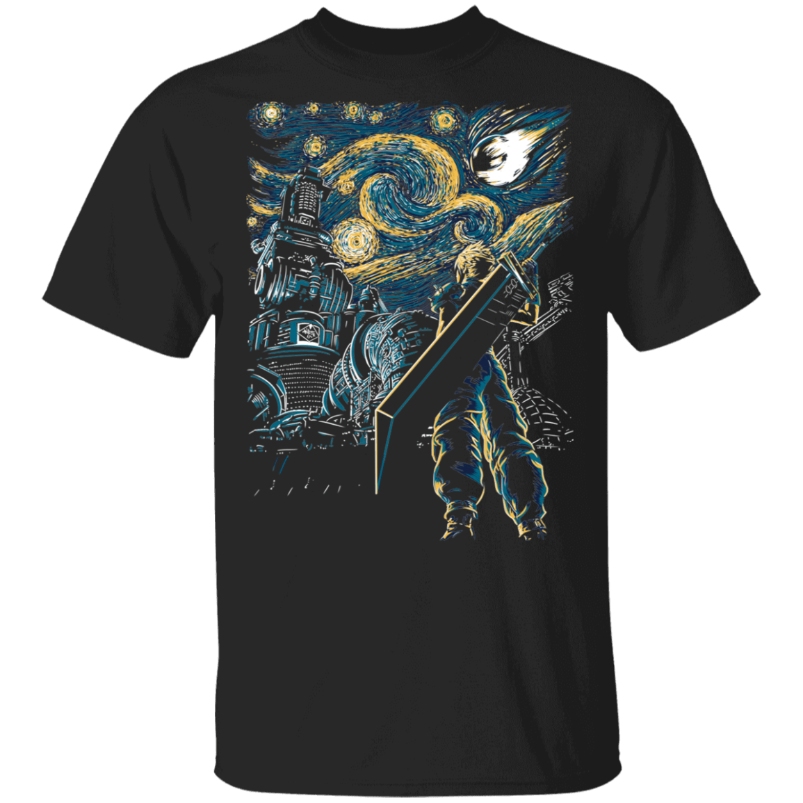 T-Shirts Black / S Starry Remake T-Shirt