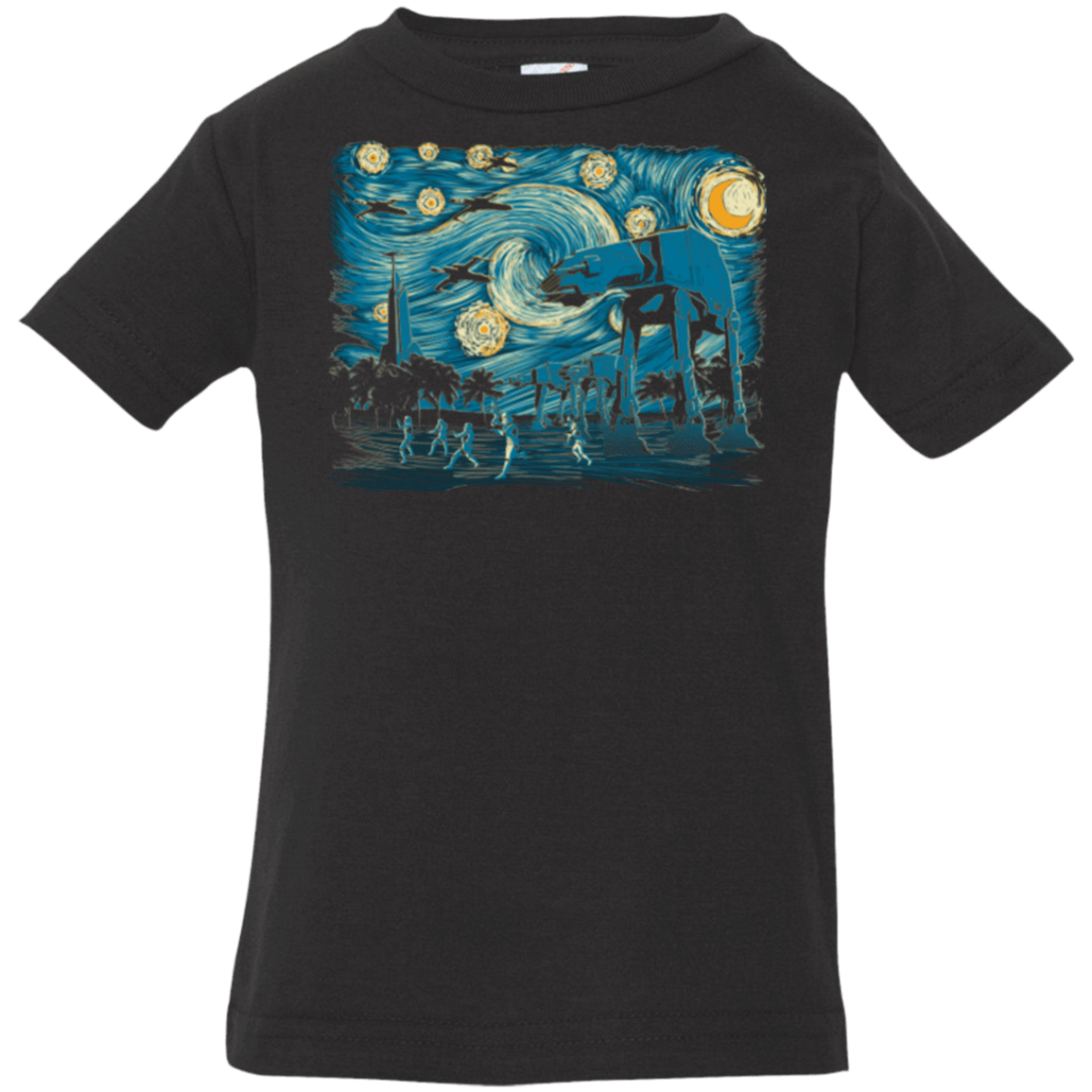 T-Shirts Black / 6 Months Starry Scarif Infant Premium T-Shirt