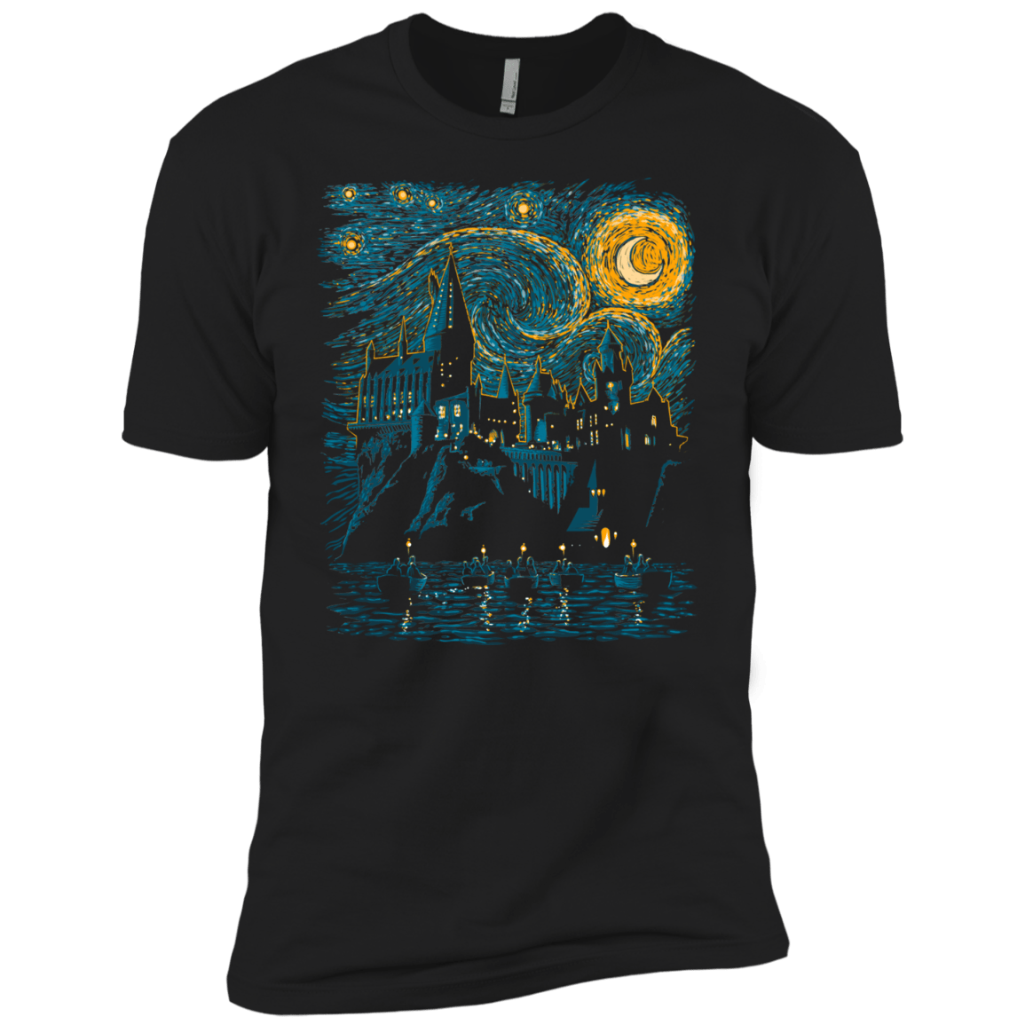 T-Shirts Black / YXS Starry School Boys Premium T-Shirt