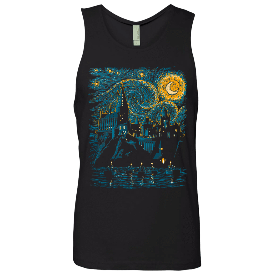 T-Shirts Black / S Starry School Men's Premium Tank Top