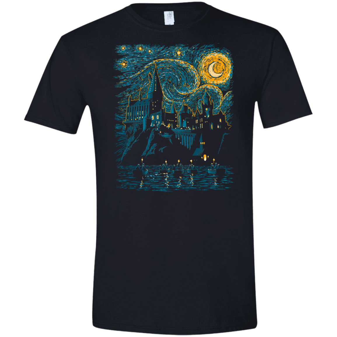 T-Shirts Black / X-Small Starry School Men's Semi-Fitted Softstyle