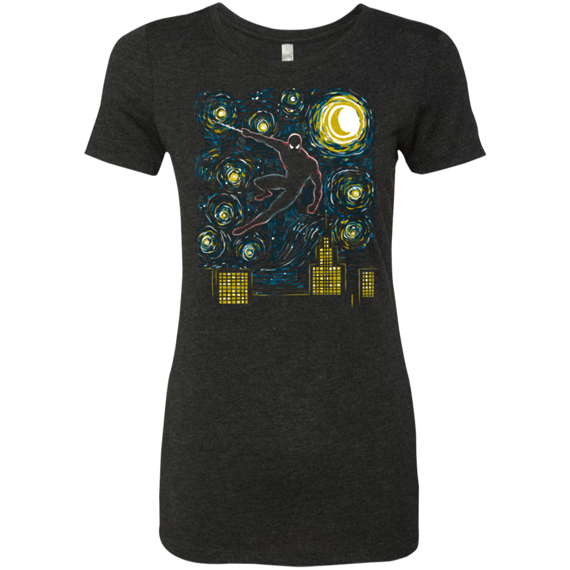 T-Shirts Vintage Black / Small Starry Spider Women's Triblend T-Shirt