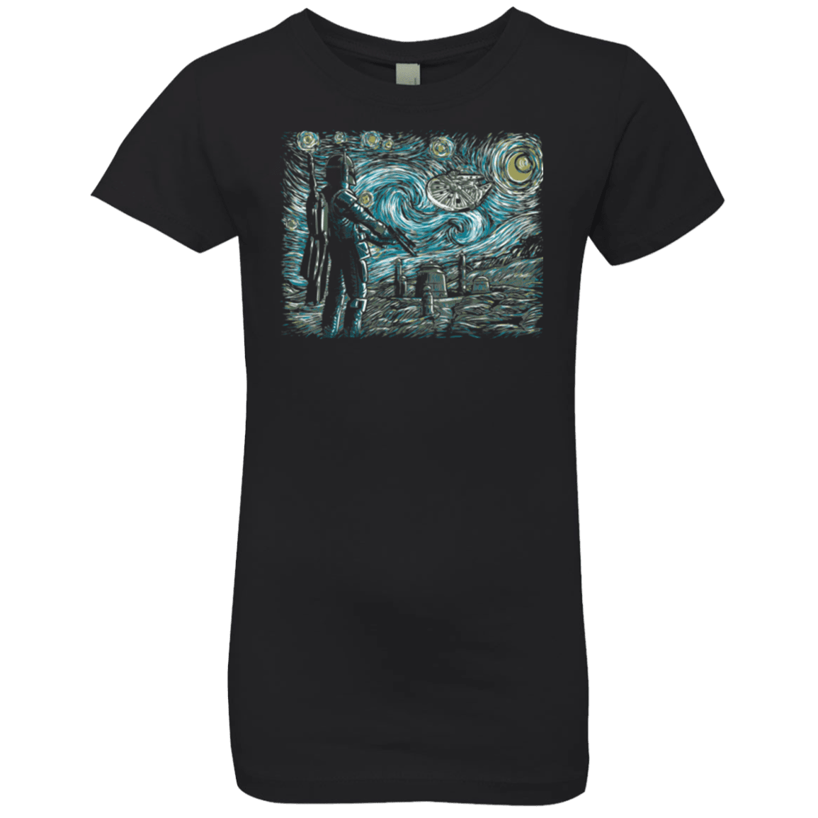 T-Shirts Black / YXS Starry Wars Girls Premium T-Shirt