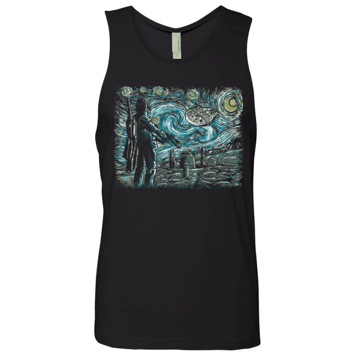 T-Shirts Black / Small Starry Wars Men's Premium Tank Top