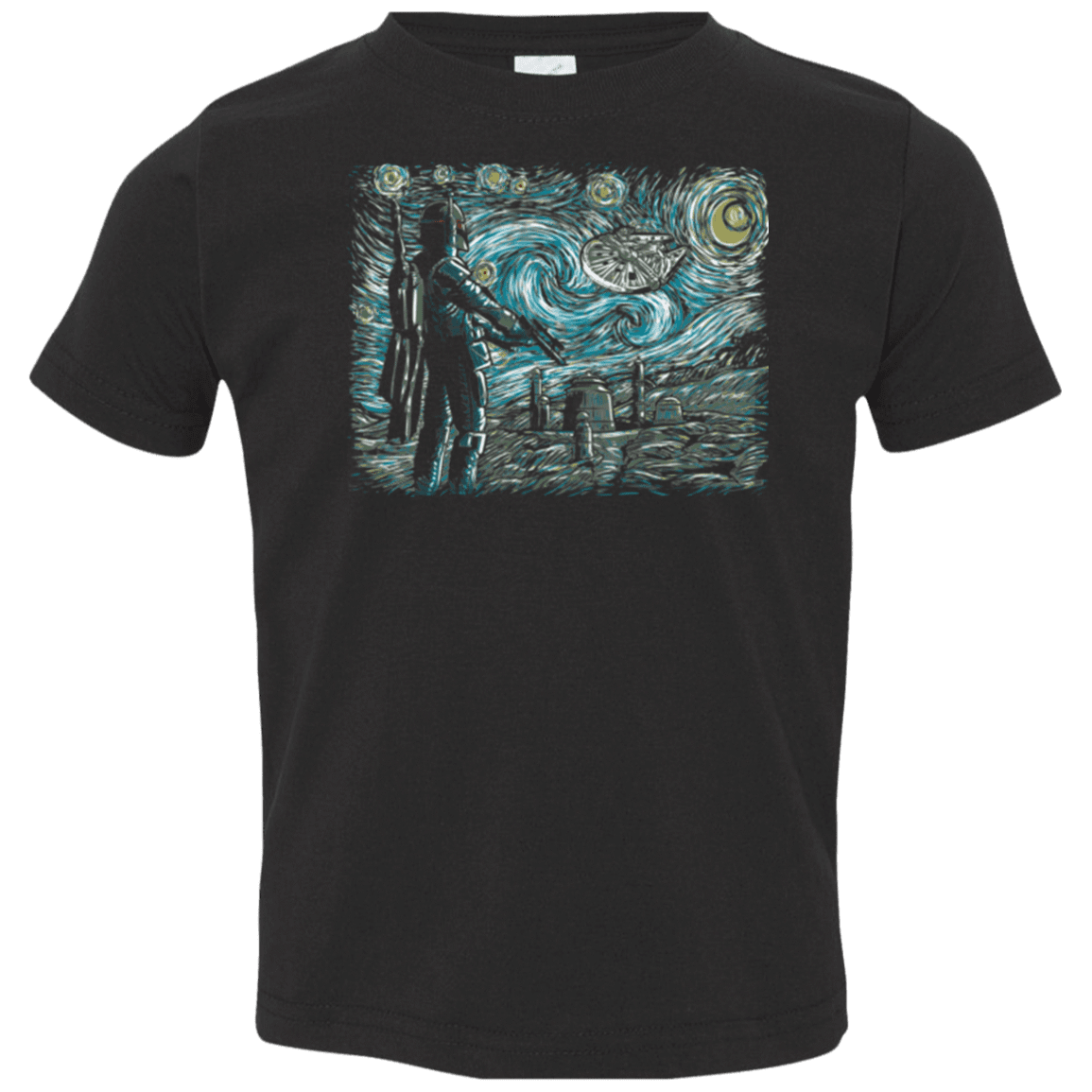 T-Shirts Black / 2T Starry Wars Toddler Premium T-Shirt