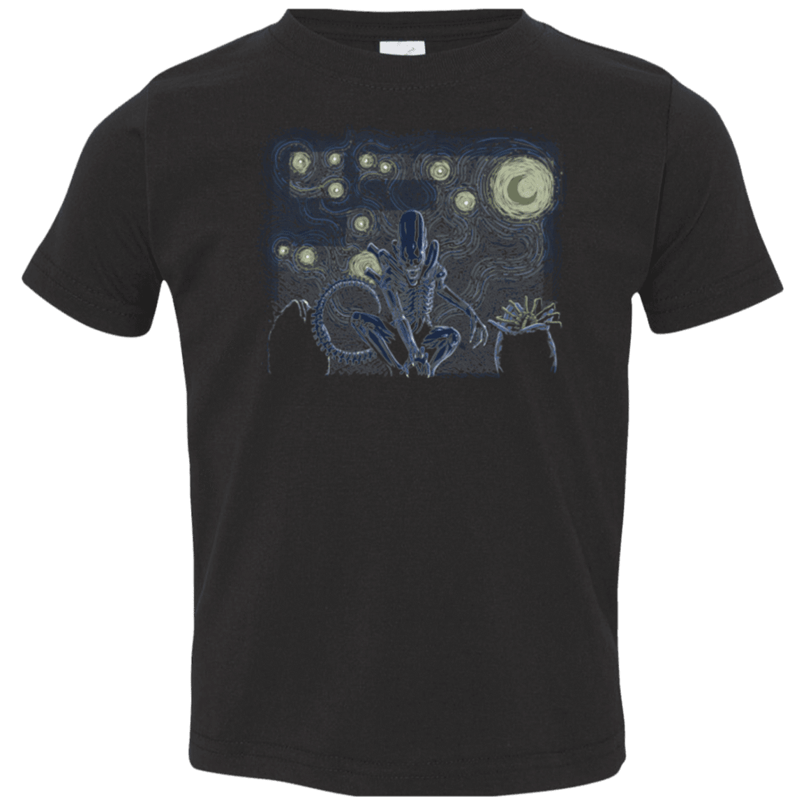 T-Shirts Black / 2T Starry Xenomorph Toddler Premium T-Shirt