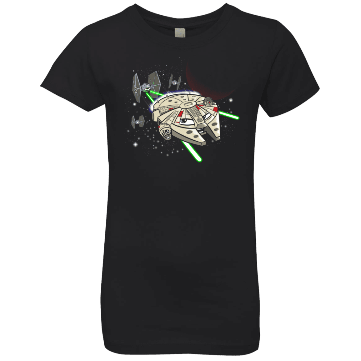 T-Shirts Black / YXS Stars Girls Premium T-Shirt