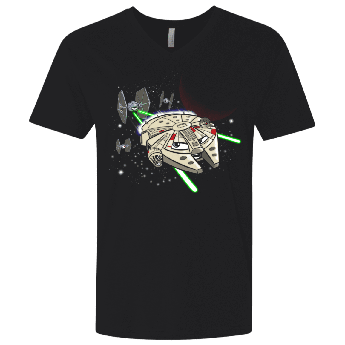 T-Shirts Black / X-Small Stars Men's Premium V-Neck